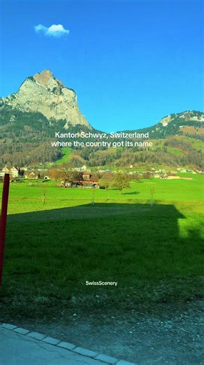 Driving through the beautiful landscapes of Kanton Schwyz. This historic canton is where the name “Switzerland” originated. #creatorsearchinsights #swissscenery #schwyz #switzerland #swissalps