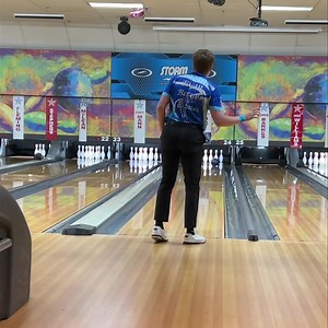 68K views · 692 reactions | A striking two-tone blue pearl and purple solid finish makes this ball as visually stunning as it is powerful…Just ask Ryan Barnes  https://www.stormbowling.com/origin-bbmgoi12 | 900 Global | Facebook