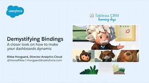 Demystifying Bindings in Tableau CRM