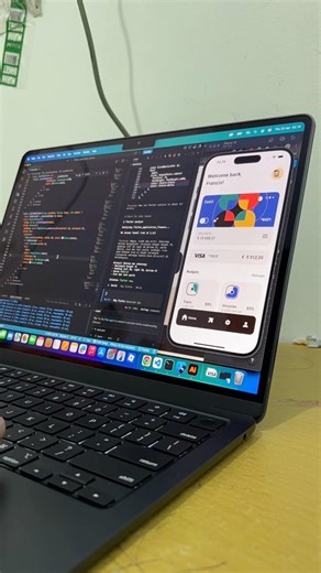 MacBook air M4 + OpenCode ai + Flutter + Best convert figma to code #macbook #ai #opencode #shorts
