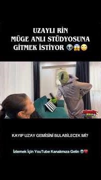 👽Alien Rin goes to Müge Anlı's show to find her spaceship 🚨 #alien #mügeanlı #comedy