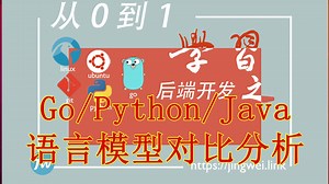 从0到1学习后端开发（7）go、python、java语言模型对比（源码、编译、加载执行）