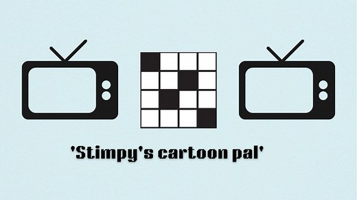'Stimpy's cartoon pal' NYT Mini Crossword clue Aug. 10 answer and hints