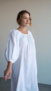 Puff Sleeve PDF, Linen Dress Pattern, Maternity Pattern, Smock Dress Pattern, Tent Dress Pattern, Loose Linen Dress, Easy Dress Pattern - Etsy