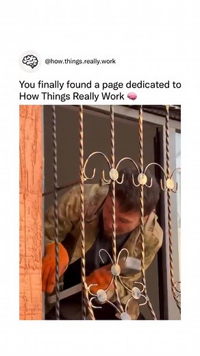 How Things Really Work | Window guard installation at height begins with fabricating steel or aluminum frames cut to exact dimensions. Workers anchor brackets... | Instagram