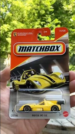 🏁 Radical SR3 XXR Matchbox, One of the Coolest Castings! 😍