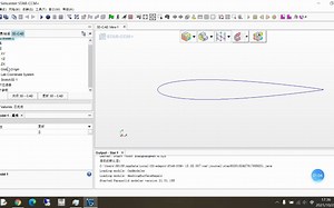 固定翼STAR-CCM 二维叶片仿真