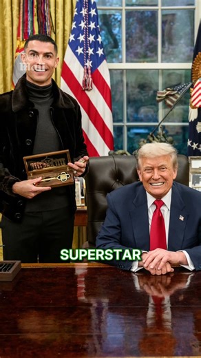 Stunning personal gift Trump gave Cristiano Ronaldo revealed