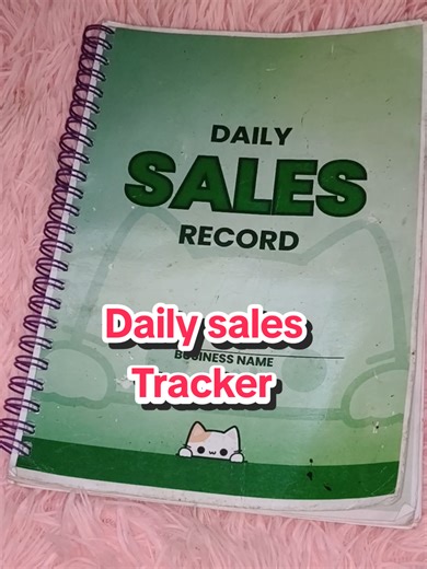 track your sales daily. #dailysalestracker #dailysales #notebook #record #smallbusiness