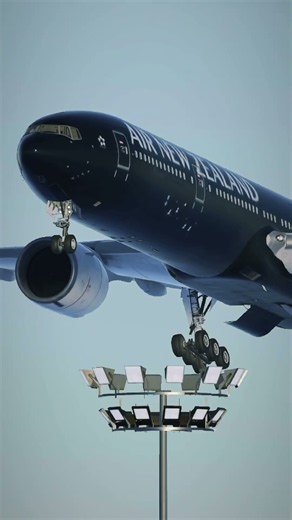 Air New Zealand 🇳🇿 777-300 Takes Off! 😍✈️ | Close-Up View