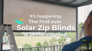 91 reactions · 20 shares | IT’S HERE! The first ever solar powered zip blinds installed in Singapore. With the cost of utilities rising in 2022, it’s time to get smart zip blinds functions without using any ELECTRICITY at all! #SolarPowered Get the Renson Solar from mc.2 today and #ProtectYourBalconyandWallet ! | mc2 | Facebook
