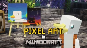I MADE PIXEL ART INSIDE MINECRAFT 😱😱😱 - Watch the full video here: https://youtu.be/Td8BFymsXVw #minecraft #pixelart | Dyethrow PIXEL