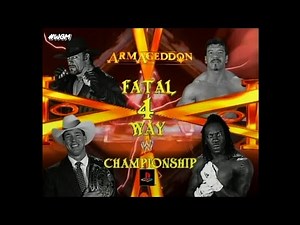 WWE Armageddon 2004 - Official And Full Match Card HD (Vintage)