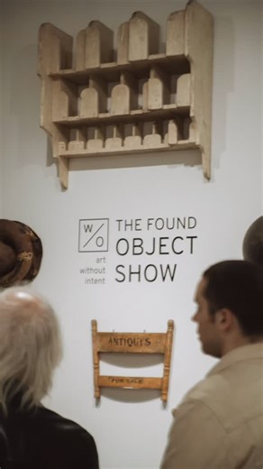 The Found Object Show on Instagram: "THE FOUND OBJECT SHOW November 14-16, 2025 | NYC Found Object Show 2025 fills a Chelsea gallery with things out of control. Visitors will encounter pieces ranging from rare antiques to commonplace items, some unrecognizable in appearance and others displaced in time and space. Whether one sees art depends upon a viewer’s own perspective: “art without intent” is subjective, but awakens an artistic muscle latent in every human imagination, as old as human consc
