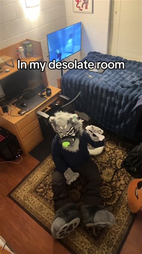 I love jamming out in fursuit lowkey #fursuits #furryfyp #furrymeme #furrytiktok