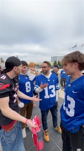 Rage Baiting BYU Fans at the Big 12 championship | Cassady Campbell