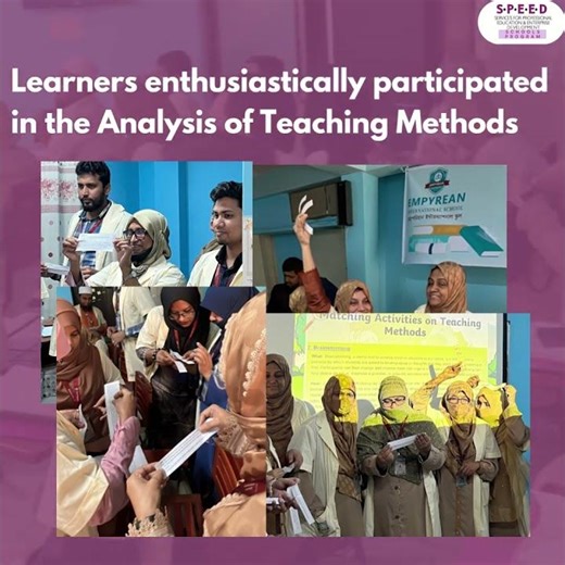SPEED Workshop on Effective Teaching Methods at Empyrean International School