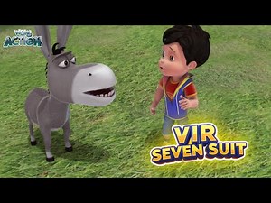 Vir The Robot Boy | Vir Ne Pakda Chor Ko | Vir Seven Suit Compilation | Wow Action