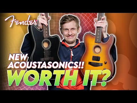 Are the NEW Acoustasonics Worth It? | Standard vs Player II vs American | Gear4music Guitars
