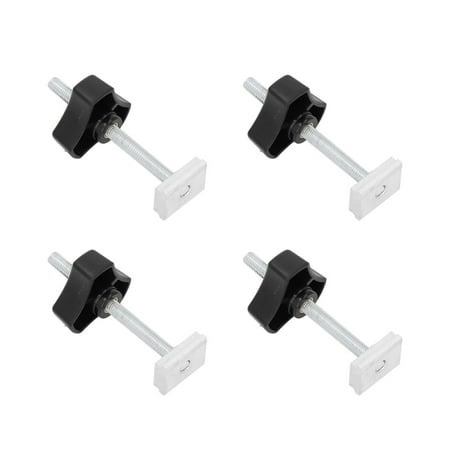 T Track Kit, Quick Installation T Track Accessories Kit Stainless Steel 8mm Threads 10 Set  for Workpiece Positioning - Walmart.ca