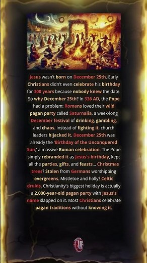 The Roman Origins Behind Christmas Day