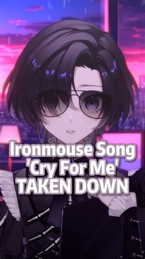 Shouko Kent on Instagram: "Ironmouse Song 'Cry For Me' TAKEN DOWN After The Drama With Ray & Rakai! #vtuber #ironmouse #ray #rakai #fyp"