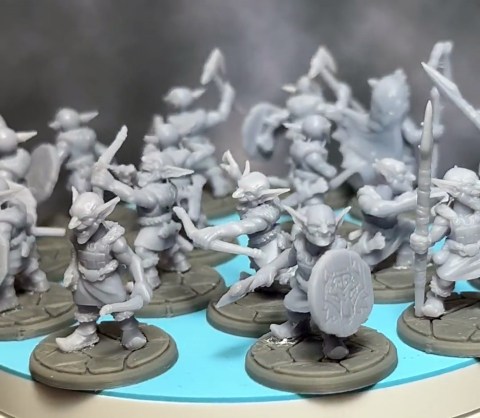 Howling Tusks Goblins—goblin Miniature Warband Set (16 Pcs) With Shaman | Dnd, Pathfinder, TTRPG Warband, and Fantasy Rpgs - Etsy