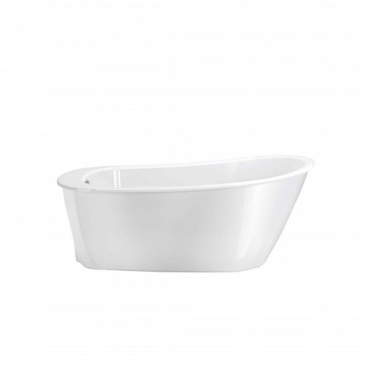 Reviews for MAAX Sax AcryLX 60 in. x 32 in. Freestanding Soaking Bathtub with Reversible Drain in White | Pg 1 - The Home Depot