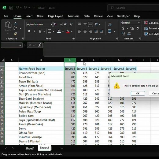 How to Move Columns in Excel Without Rebuilding Your Table