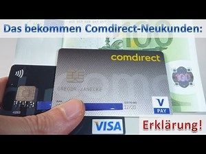 Comdirect Neukunde ► 2 Karten und 100 Euro Prämie