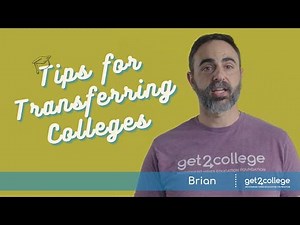 Tips for Transferring Colleges