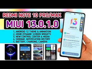Redmi Note 10 Pro MIUI 13.0.1.0 Android 12 Update Full Review | Redmi Note 10 Pro New Update