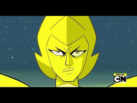 steven universe - the crystal gems vs yellow and blue diamond