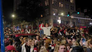 134K views · 6.9K reactions | The bell didn't stop ringing last night as Bulldog Nation celebrated our second consecutive National Championship victory! | University of Georgia | Facebook