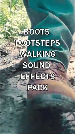 SOUND EFFECTS PACK: Footsteps / Walking Sound Effects - #sfxstore #soundeffects