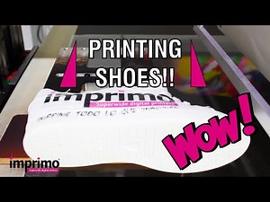 HOW TO PERSONALIZE SHOES - Learn how to print footwear