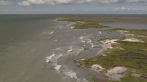 Tangier, Va., is fighting a battle against erosion with close to 16 feet of land disappearing every year. With this increasing rate, scientists believe it will be another 50 years until locals will have to leave the island and in another 100 years the island could be completely gone. Tangier Island's Mayor James Eskridge received an unexpected phone call on Monday from President Donald J. Trump. The President told Eskridge, "Your island has been there for hundreds of years, and I believe your is