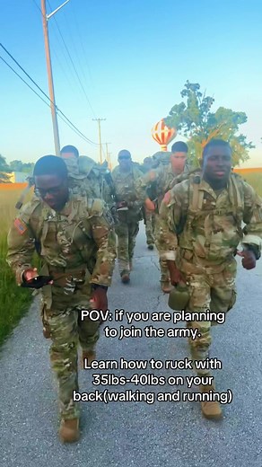 How to Ruck Walk and Run for Army Training