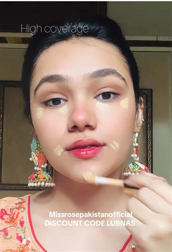 @Miss Rose high coverage concealer Use code LUBNA5 for discount ✨ #fyp #makeup