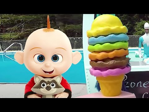Disney Pixar - The Incredibles Try Ice Cream!