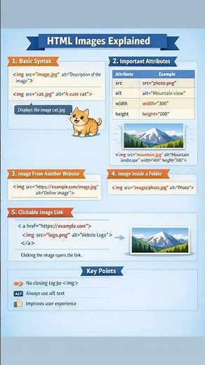 How to Add Images in HTML | HTML img Tag Tutorial