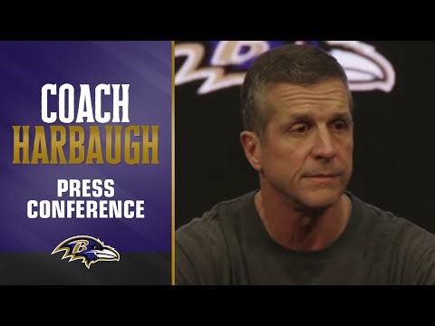 John Harbaugh on Lamar Jackson's Injury | Baltimore Ravens