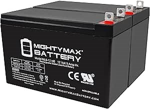 Mighty Max Battery 12V 9AH SLA Replacement Battery for Xantrex Powerpack 400 Jumpstarter - 2 Pack
