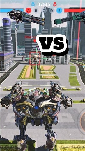 Tumultus vs krait | War Robots Test server #warrobots