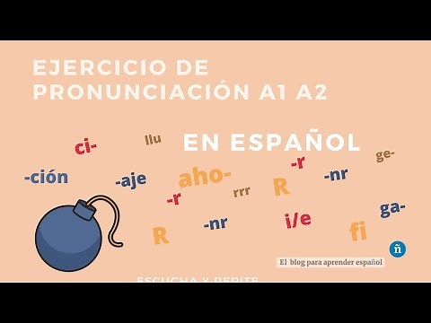 Pronunciacion en español A1 A2