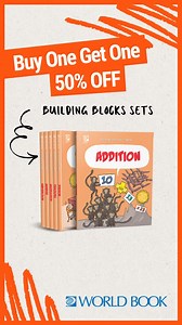 Your favorite learning resources are on sale this Black Friday! When you purchase one Building Blocks set, take 50% off another Building Blocks set. More savings, more learning! Shop now: https://www.worldbook.com/building-blocks-series.aspx | World Book