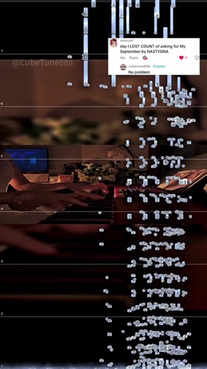 Piano Cover of 'My September' by Nastyona