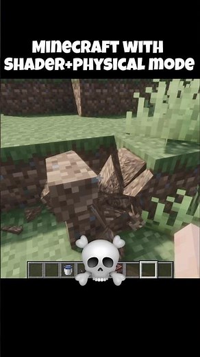 Minecraft Normal vs Shader vs Physical Mod Ultra Realistic Comparison!Minecraft #MinecraftShader