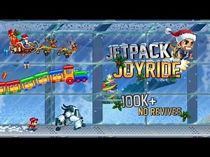 Jetpack Joyride | 100K+ meters at the Christmas Event 🎄