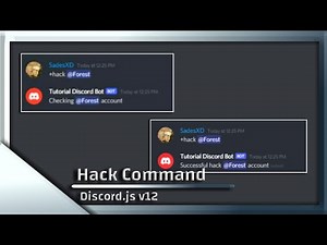 HOW TO MAKE DISCORD BOT | HACK COMMAND | #19